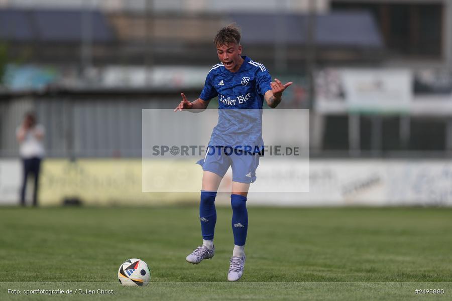 sport, action, TuS 1893 Aschaffenburg-Leider, Toto-Pokal Runde 1, TUS, TSV Lohr, TSV, Sportgelände, Lohr am Main, Fussball, BFV, 18.07.2025 - Bild-ID: 2493880