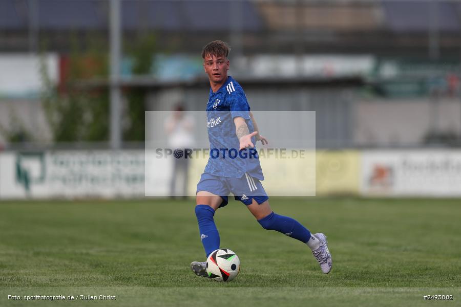 sport, action, TuS 1893 Aschaffenburg-Leider, Toto-Pokal Runde 1, TUS, TSV Lohr, TSV, Sportgelände, Lohr am Main, Fussball, BFV, 18.07.2025 - Bild-ID: 2493882