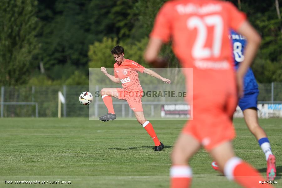 sport, action, TuS 1893 Aschaffenburg-Leider, Toto-Pokal Runde 1, TUS, TSV Lohr, TSV, Sportgelände, Lohr am Main, Fussball, BFV, 18.07.2025 - Bild-ID: 2493884