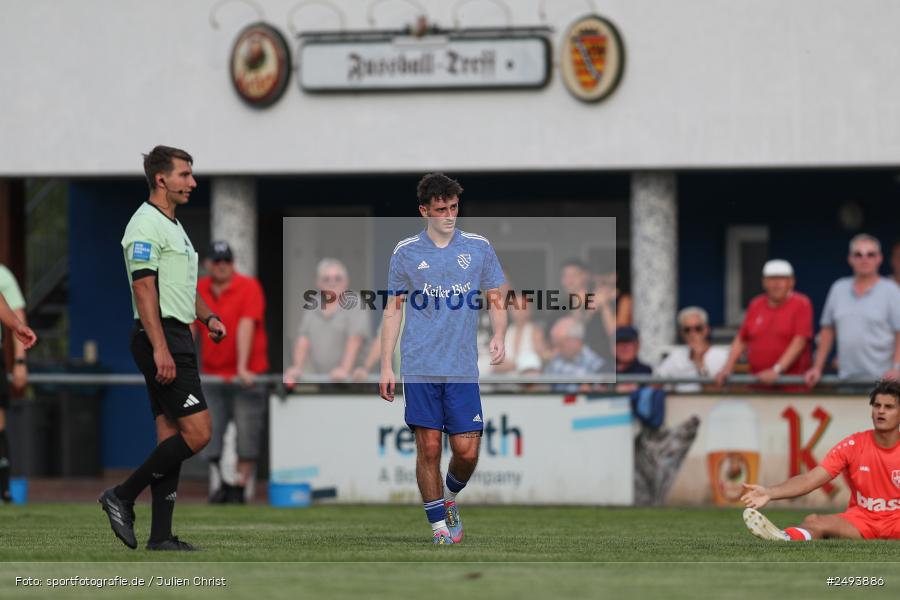 sport, action, TuS 1893 Aschaffenburg-Leider, Toto-Pokal Runde 1, TUS, TSV Lohr, TSV, Sportgelände, Lohr am Main, Fussball, BFV, 18.07.2025 - Bild-ID: 2493886