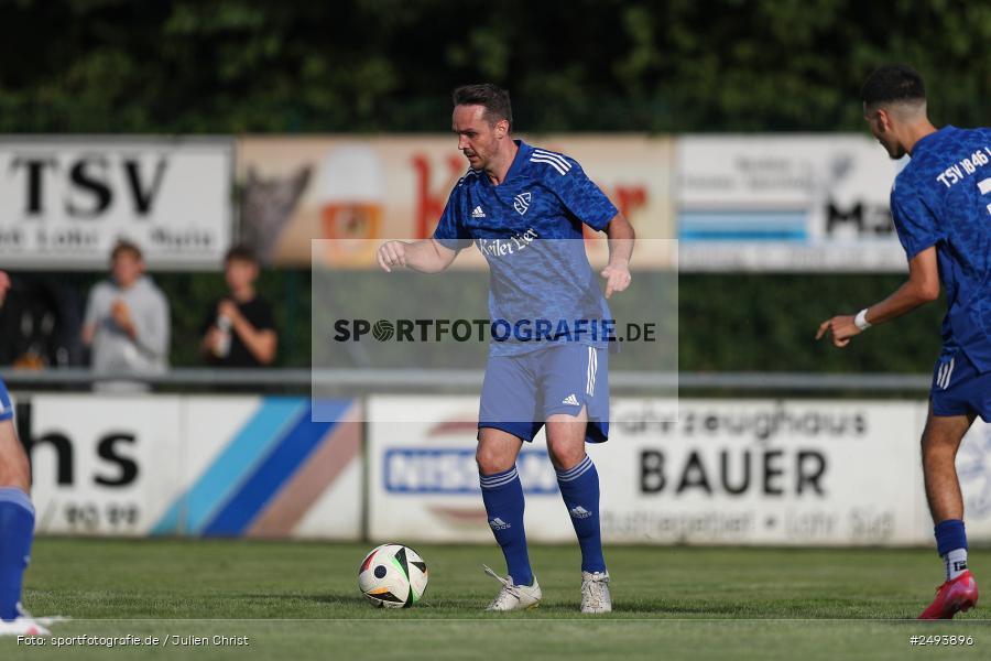 sport, action, TuS 1893 Aschaffenburg-Leider, Toto-Pokal Runde 1, TUS, TSV Lohr, TSV, Sportgelände, Lohr am Main, Fussball, BFV, 18.07.2025 - Bild-ID: 2493896