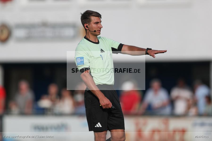 sport, action, TuS 1893 Aschaffenburg-Leider, Toto-Pokal Runde 1, TUS, TSV Lohr, TSV, Sportgelände, Lohr am Main, Fussball, BFV, 18.07.2025 - Bild-ID: 2493900