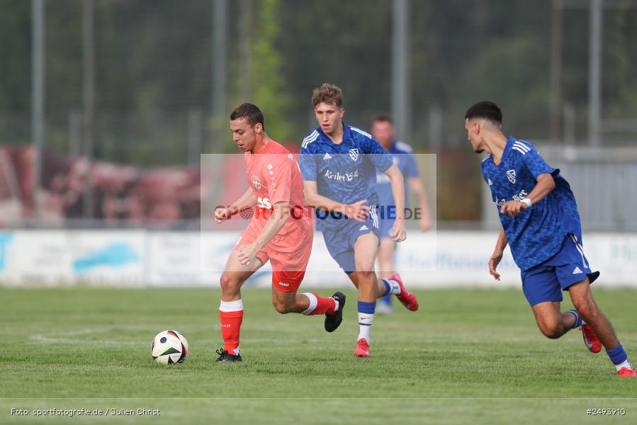 sport, action, TuS 1893 Aschaffenburg-Leider, Toto-Pokal Runde 1, TUS, TSV Lohr, TSV, Sportgelände, Lohr am Main, Fussball, BFV, 18.07.2025 - Bild-ID: 2493910