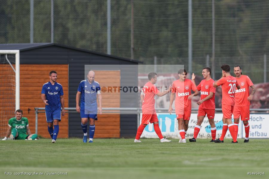 sport, action, TuS 1893 Aschaffenburg-Leider, Toto-Pokal Runde 1, TUS, TSV Lohr, TSV, Sportgelände, Lohr am Main, Fussball, BFV, 18.07.2025 - Bild-ID: 2493924