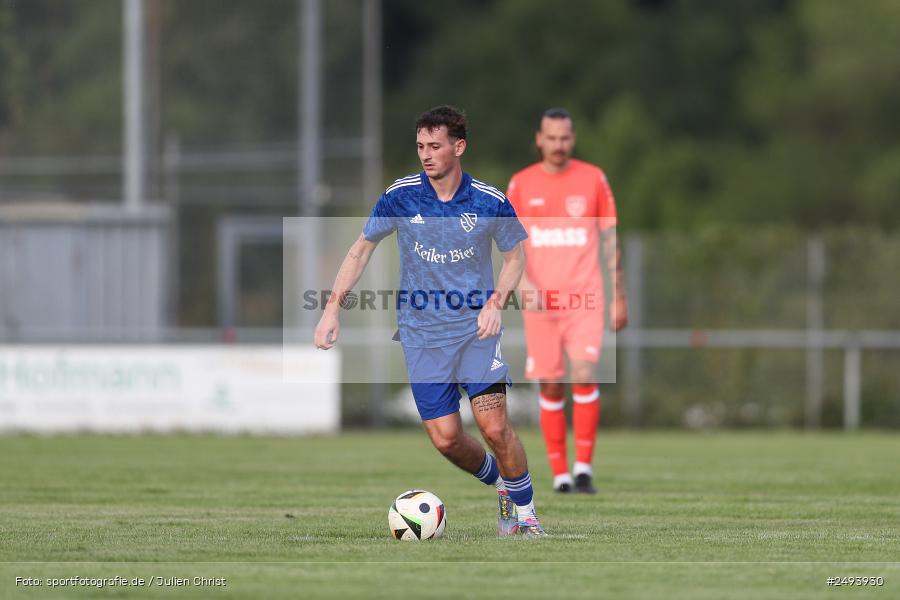 sport, action, TuS 1893 Aschaffenburg-Leider, Toto-Pokal Runde 1, TUS, TSV Lohr, TSV, Sportgelände, Lohr am Main, Fussball, BFV, 18.07.2025 - Bild-ID: 2493930