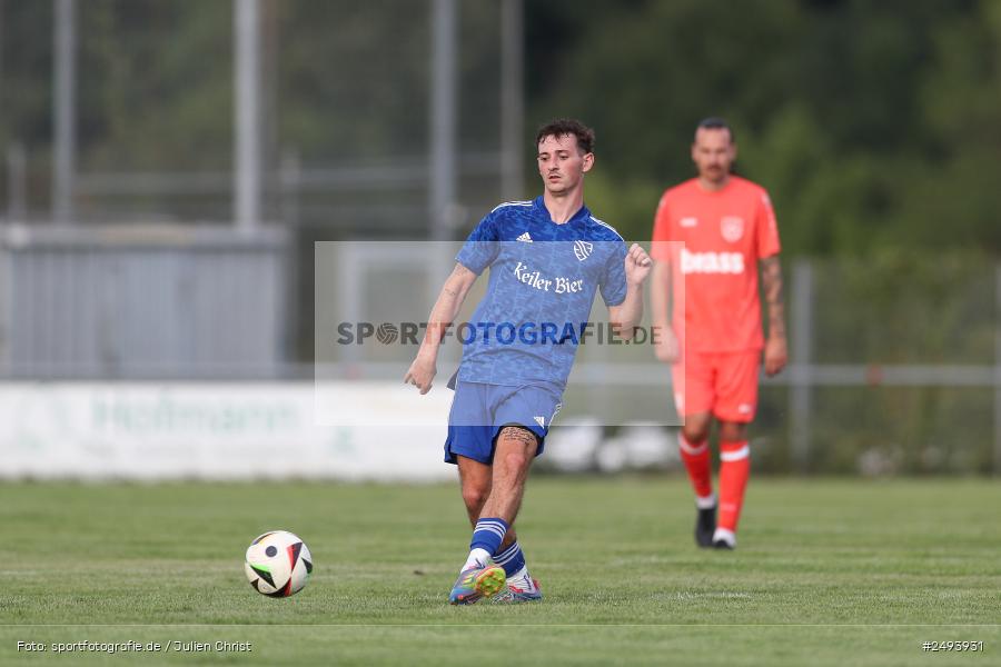 sport, action, TuS 1893 Aschaffenburg-Leider, Toto-Pokal Runde 1, TUS, TSV Lohr, TSV, Sportgelände, Lohr am Main, Fussball, BFV, 18.07.2025 - Bild-ID: 2493931
