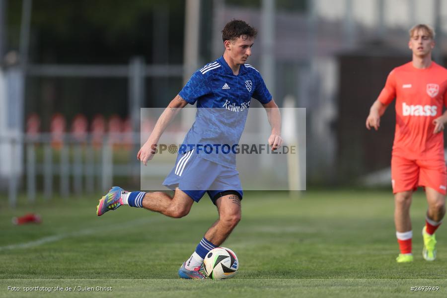 sport, action, TuS 1893 Aschaffenburg-Leider, Toto-Pokal Runde 1, TUS, TSV Lohr, TSV, Sportgelände, Lohr am Main, Fussball, BFV, 18.07.2025 - Bild-ID: 2493949