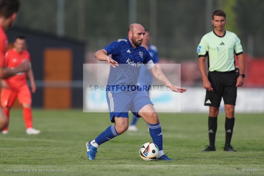 sport, action, TuS 1893 Aschaffenburg-Leider, Toto-Pokal Runde 1, TUS, TSV Lohr, TSV, Sportgelände, Lohr am Main, Fussball, BFV, 18.07.2025 - Bild-ID: 2493950