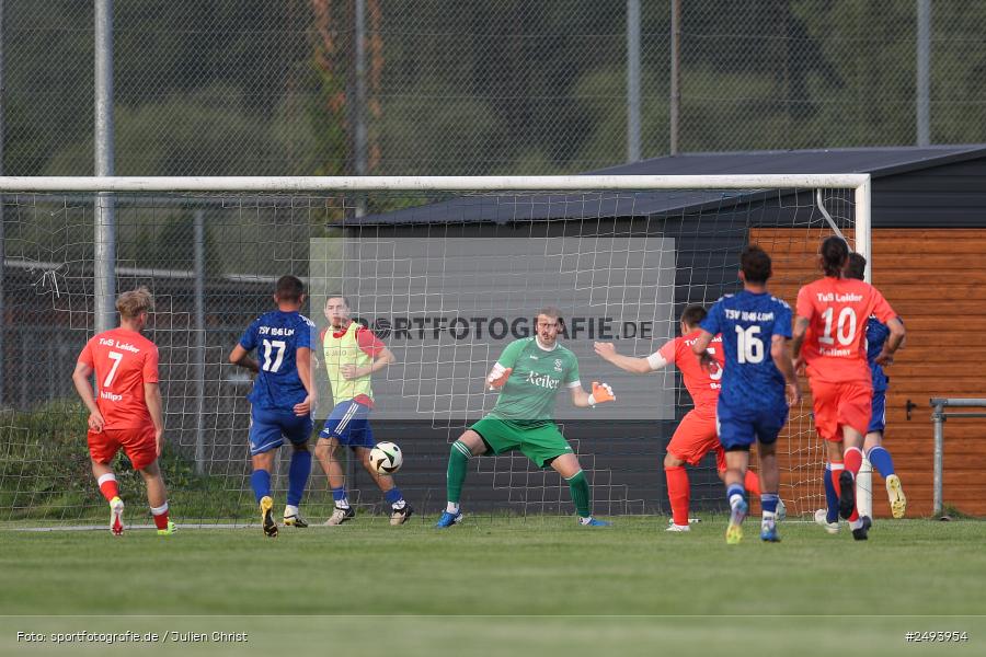 sport, action, TuS 1893 Aschaffenburg-Leider, Toto-Pokal Runde 1, TUS, TSV Lohr, TSV, Sportgelände, Lohr am Main, Fussball, BFV, 18.07.2025 - Bild-ID: 2493954