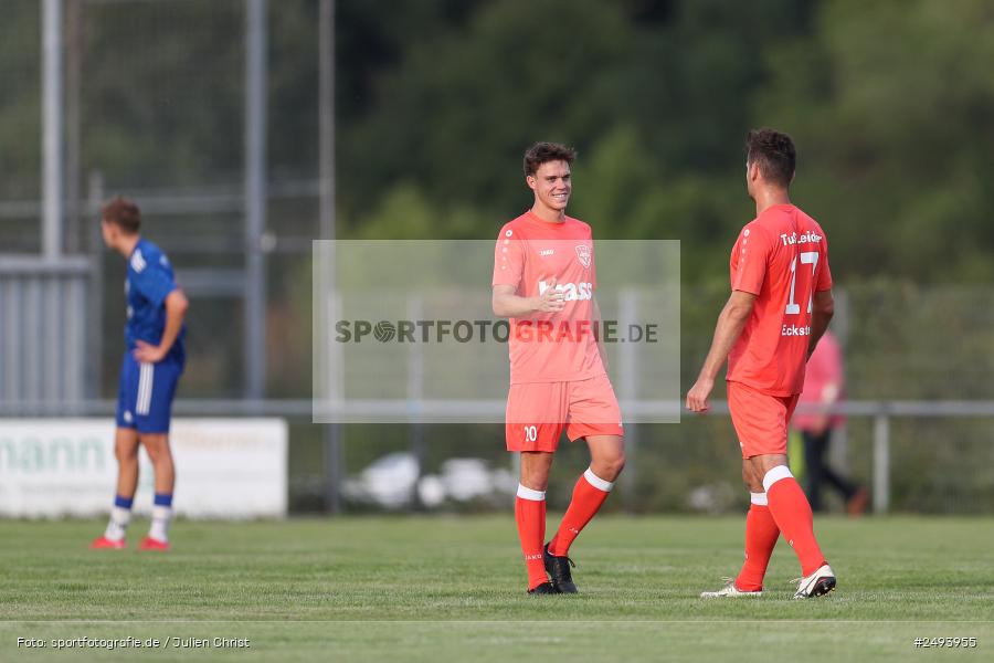 sport, action, TuS 1893 Aschaffenburg-Leider, Toto-Pokal Runde 1, TUS, TSV Lohr, TSV, Sportgelände, Lohr am Main, Fussball, BFV, 18.07.2025 - Bild-ID: 2493955