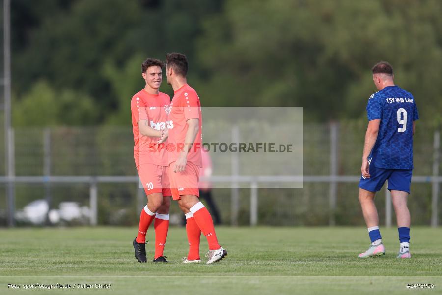 sport, action, TuS 1893 Aschaffenburg-Leider, Toto-Pokal Runde 1, TUS, TSV Lohr, TSV, Sportgelände, Lohr am Main, Fussball, BFV, 18.07.2025 - Bild-ID: 2493956