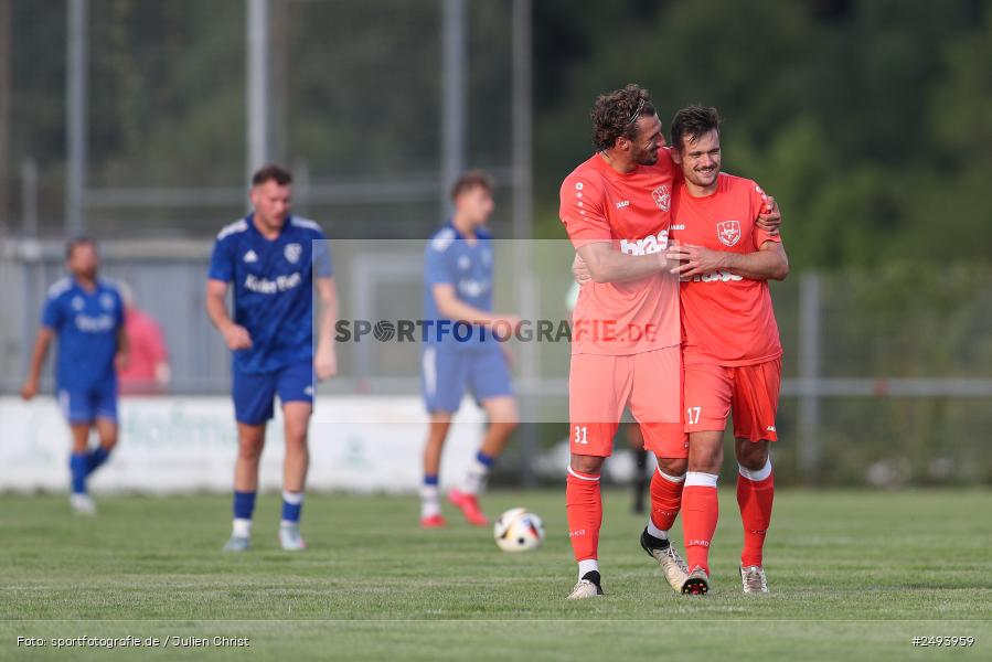 sport, action, TuS 1893 Aschaffenburg-Leider, Toto-Pokal Runde 1, TUS, TSV Lohr, TSV, Sportgelände, Lohr am Main, Fussball, BFV, 18.07.2025 - Bild-ID: 2493959
