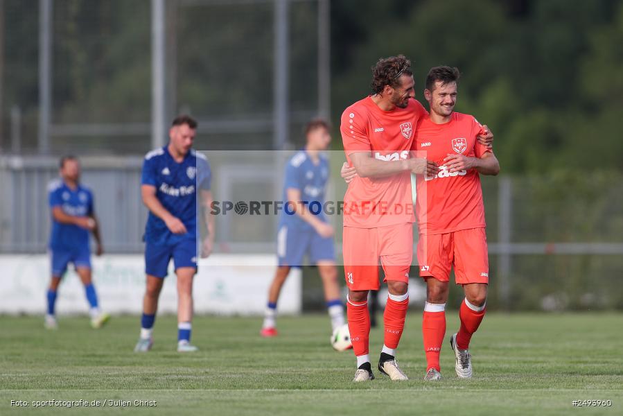 sport, action, TuS 1893 Aschaffenburg-Leider, Toto-Pokal Runde 1, TUS, TSV Lohr, TSV, Sportgelände, Lohr am Main, Fussball, BFV, 18.07.2025 - Bild-ID: 2493960