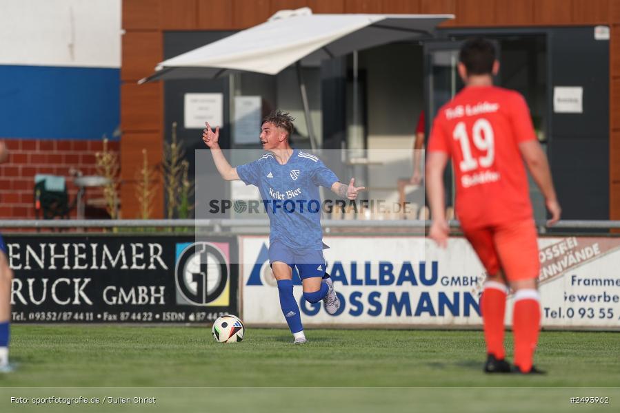 sport, action, TuS 1893 Aschaffenburg-Leider, Toto-Pokal Runde 1, TUS, TSV Lohr, TSV, Sportgelände, Lohr am Main, Fussball, BFV, 18.07.2025 - Bild-ID: 2493962