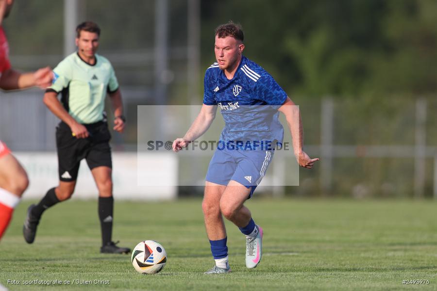 sport, action, TuS 1893 Aschaffenburg-Leider, Toto-Pokal Runde 1, TUS, TSV Lohr, TSV, Sportgelände, Lohr am Main, Fussball, BFV, 18.07.2025 - Bild-ID: 2493976