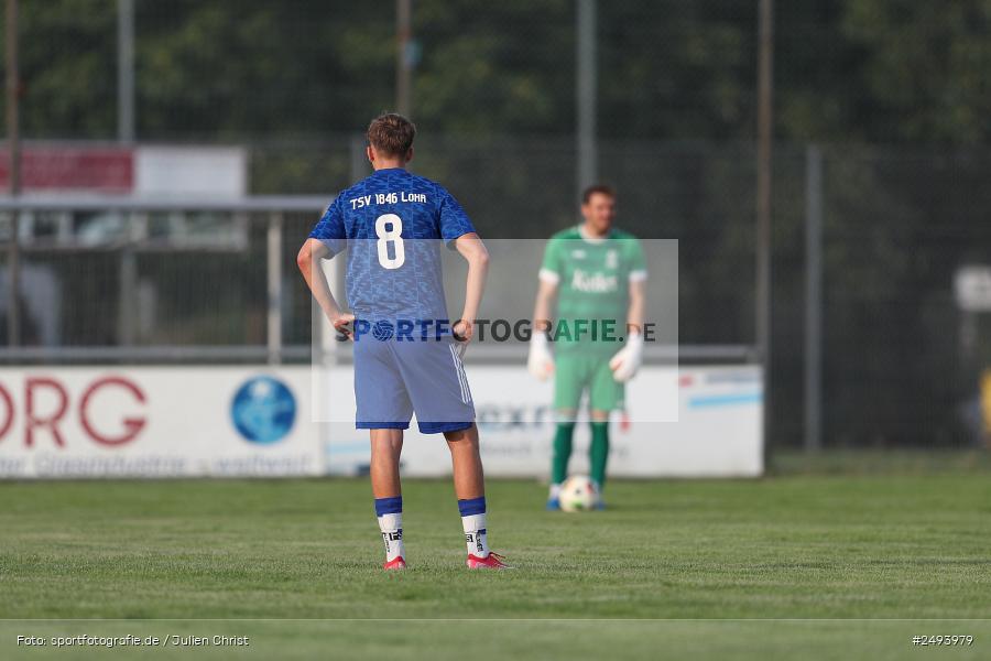 sport, action, TuS 1893 Aschaffenburg-Leider, Toto-Pokal Runde 1, TUS, TSV Lohr, TSV, Sportgelände, Lohr am Main, Fussball, BFV, 18.07.2025 - Bild-ID: 2493979