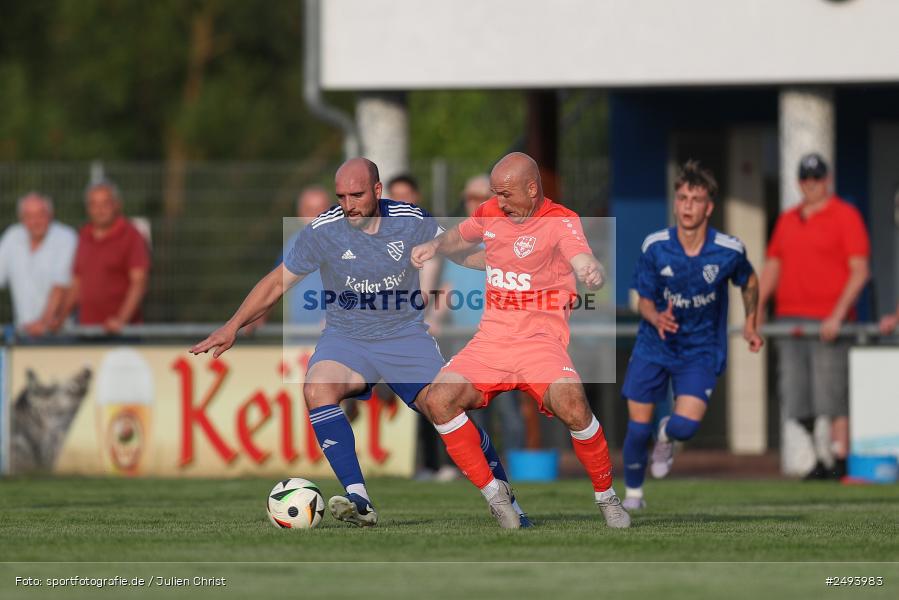 sport, action, TuS 1893 Aschaffenburg-Leider, Toto-Pokal Runde 1, TUS, TSV Lohr, TSV, Sportgelände, Lohr am Main, Fussball, BFV, 18.07.2025 - Bild-ID: 2493983