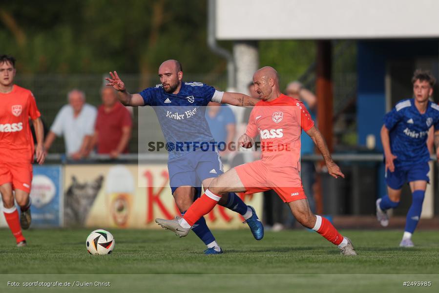 sport, action, TuS 1893 Aschaffenburg-Leider, Toto-Pokal Runde 1, TUS, TSV Lohr, TSV, Sportgelände, Lohr am Main, Fussball, BFV, 18.07.2025 - Bild-ID: 2493985