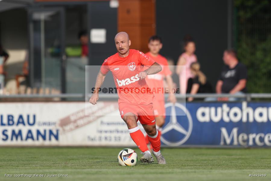 sport, action, TuS 1893 Aschaffenburg-Leider, Toto-Pokal Runde 1, TUS, TSV Lohr, TSV, Sportgelände, Lohr am Main, Fussball, BFV, 18.07.2025 - Bild-ID: 2493989