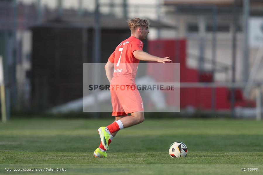 sport, action, TuS 1893 Aschaffenburg-Leider, Toto-Pokal Runde 1, TUS, TSV Lohr, TSV, Sportgelände, Lohr am Main, Fussball, BFV, 18.07.2025 - Bild-ID: 2493990