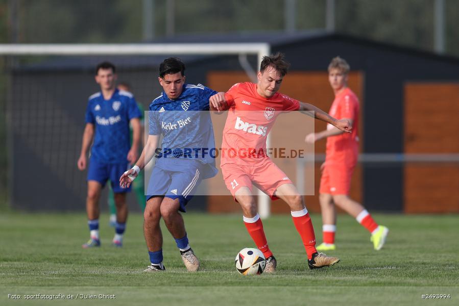sport, action, TuS 1893 Aschaffenburg-Leider, Toto-Pokal Runde 1, TUS, TSV Lohr, TSV, Sportgelände, Lohr am Main, Fussball, BFV, 18.07.2025 - Bild-ID: 2493994