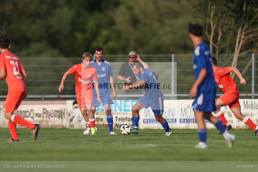 sport, action, TuS 1893 Aschaffenburg-Leider, Toto-Pokal Runde 1, TUS, TSV Lohr, TSV, Sportgelände, Lohr am Main, Fussball, BFV, 18.07.2025 - Bild-ID: 2493998