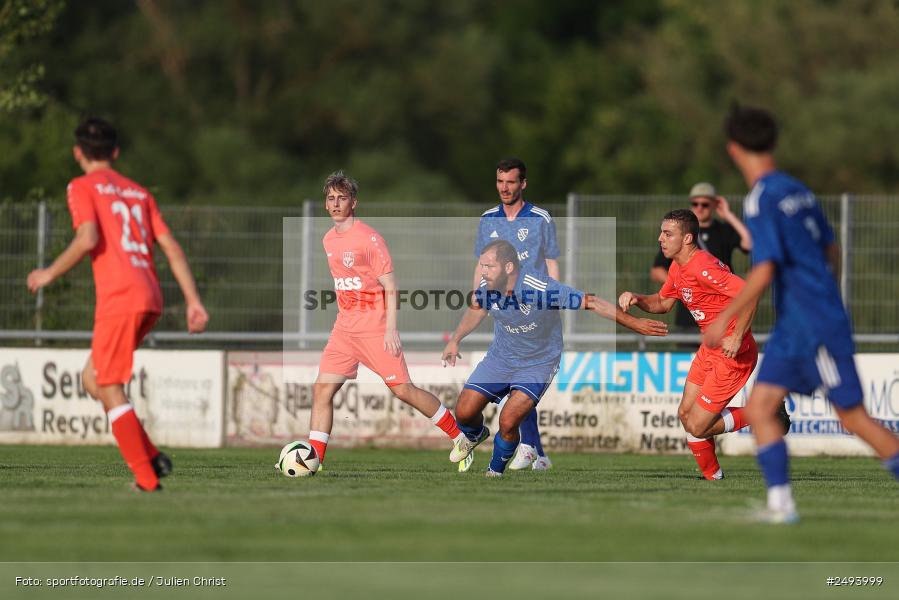 sport, action, TuS 1893 Aschaffenburg-Leider, Toto-Pokal Runde 1, TUS, TSV Lohr, TSV, Sportgelände, Lohr am Main, Fussball, BFV, 18.07.2025 - Bild-ID: 2493999