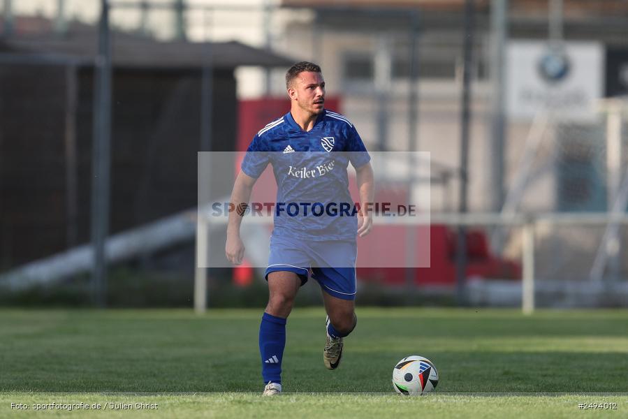 sport, action, TuS 1893 Aschaffenburg-Leider, Toto-Pokal Runde 1, TUS, TSV Lohr, TSV, Sportgelände, Lohr am Main, Fussball, BFV, 18.07.2025 - Bild-ID: 2494012