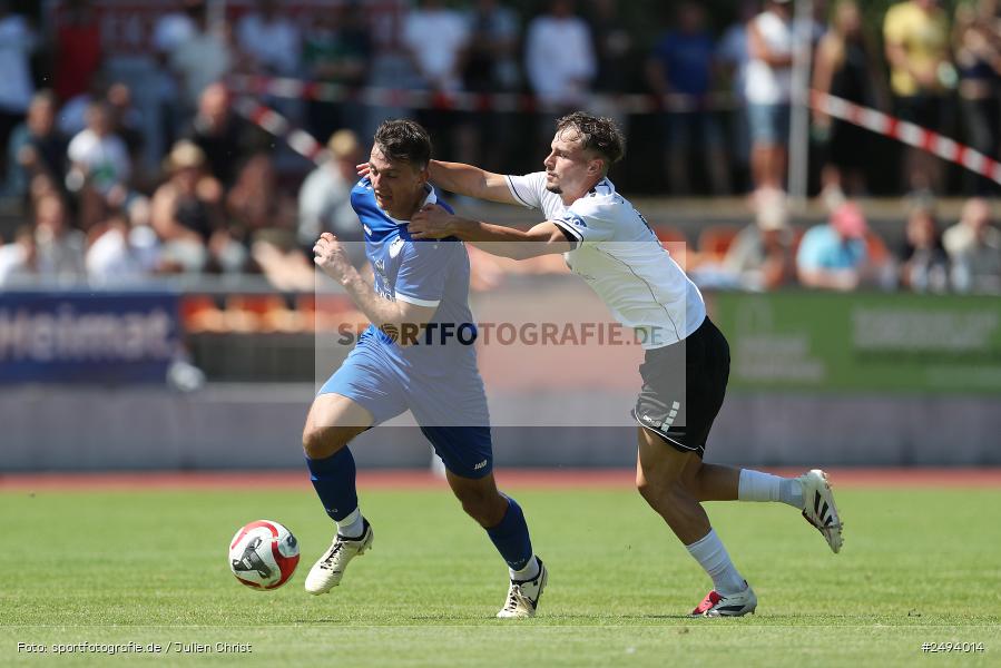 Sportgelände, Bad Kissingen, 19.07.2025, sport, action, Fussball, BFV, Toto-Pokal Runde 1, FCS, FC06, 1. FC Schweinfurt 1905, 1. FC 06 Bad Kissingen - Bild-ID: 2494014
