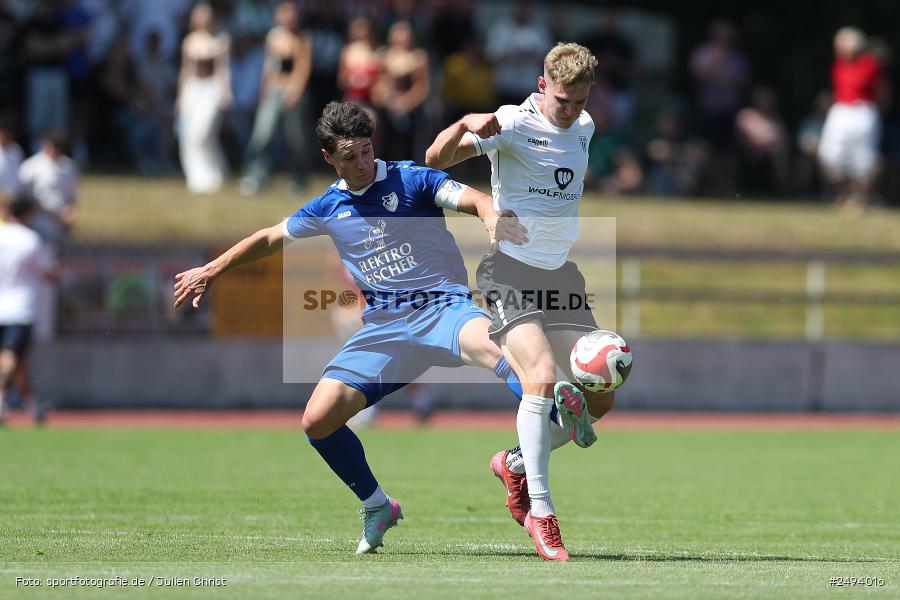 Sportgelände, Bad Kissingen, 19.07.2025, sport, action, Fussball, BFV, Toto-Pokal Runde 1, FCS, FC06, 1. FC Schweinfurt 1905, 1. FC 06 Bad Kissingen - Bild-ID: 2494016