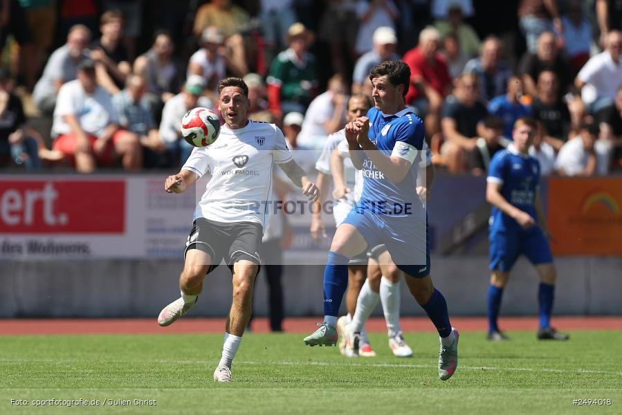 Sportgelände, Bad Kissingen, 19.07.2025, sport, action, Fussball, BFV, Toto-Pokal Runde 1, FCS, FC06, 1. FC Schweinfurt 1905, 1. FC 06 Bad Kissingen - Bild-ID: 2494018