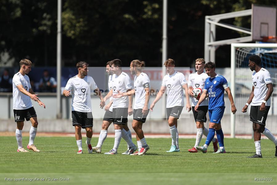 Sportgelände, Bad Kissingen, 19.07.2025, sport, action, Fussball, BFV, Toto-Pokal Runde 1, FCS, FC06, 1. FC Schweinfurt 1905, 1. FC 06 Bad Kissingen - Bild-ID: 2494020