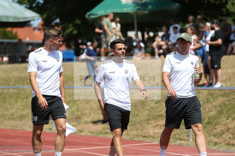 sport, action, Toto-Pokal Runde 1, Sportgelände, Fussball, FCS, FC06, Bad Kissingen, BFV, 19.07.2025, 1. FC Schweinfurt 1905, 1. FC 06 Bad Kissingen - Bild-ID: 2494030
