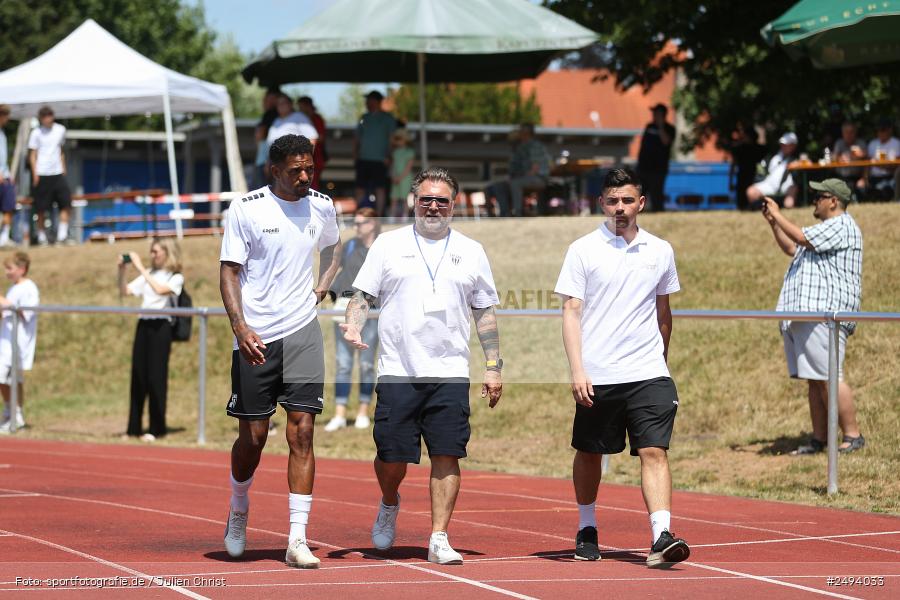 sport, action, Toto-Pokal Runde 1, Sportgelände, Fussball, FCS, FC06, Bad Kissingen, BFV, 19.07.2025, 1. FC Schweinfurt 1905, 1. FC 06 Bad Kissingen - Bild-ID: 2494033