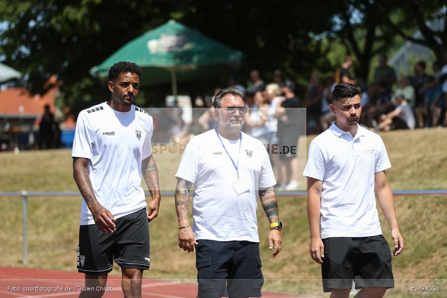 sport, action, Toto-Pokal Runde 1, Sportgelände, Fussball, FCS, FC06, Bad Kissingen, BFV, 19.07.2025, 1. FC Schweinfurt 1905, 1. FC 06 Bad Kissingen - Bild-ID: 2494036