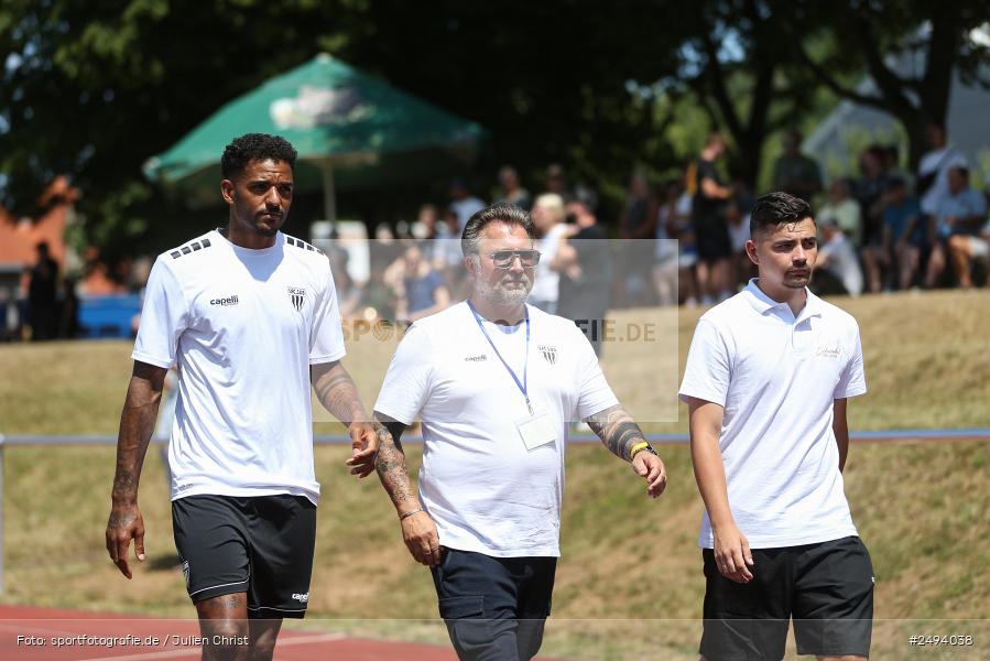 sport, action, Toto-Pokal Runde 1, Sportgelände, Fussball, FCS, FC06, Bad Kissingen, BFV, 19.07.2025, 1. FC Schweinfurt 1905, 1. FC 06 Bad Kissingen - Bild-ID: 2494038