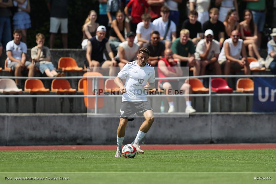 sport, action, Toto-Pokal Runde 1, Sportgelände, Fussball, FCS, FC06, Bad Kissingen, BFV, 19.07.2025, 1. FC Schweinfurt 1905, 1. FC 06 Bad Kissingen - Bild-ID: 2494145