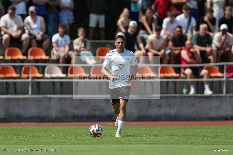 sport, action, Toto-Pokal Runde 1, Sportgelände, Fussball, FCS, FC06, Bad Kissingen, BFV, 19.07.2025, 1. FC Schweinfurt 1905, 1. FC 06 Bad Kissingen - Bild-ID: 2494146