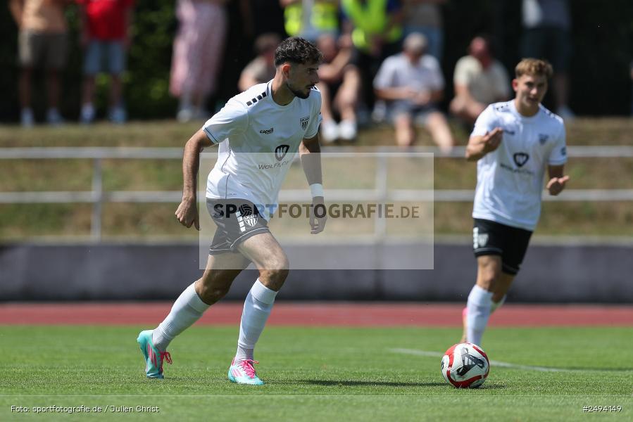sport, action, Toto-Pokal Runde 1, Sportgelände, Fussball, FCS, FC06, Bad Kissingen, BFV, 19.07.2025, 1. FC Schweinfurt 1905, 1. FC 06 Bad Kissingen - Bild-ID: 2494149