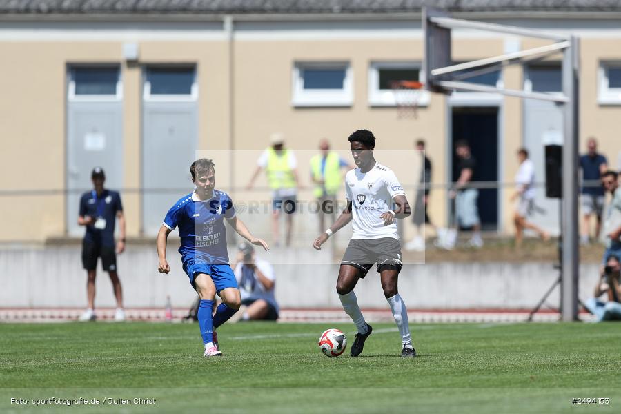 sport, action, Toto-Pokal Runde 1, Sportgelände, Fussball, FCS, FC06, Bad Kissingen, BFV, 19.07.2025, 1. FC Schweinfurt 1905, 1. FC 06 Bad Kissingen - Bild-ID: 2494153