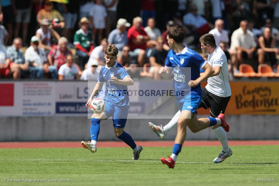 sport, action, Toto-Pokal Runde 1, Sportgelände, Fussball, FCS, FC06, Bad Kissingen, BFV, 19.07.2025, 1. FC Schweinfurt 1905, 1. FC 06 Bad Kissingen - Bild-ID: 2494156