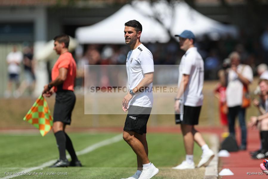 sport, action, Toto-Pokal Runde 1, Sportgelände, Fussball, FCS, FC06, Bad Kissingen, BFV, 19.07.2025, 1. FC Schweinfurt 1905, 1. FC 06 Bad Kissingen - Bild-ID: 2494160