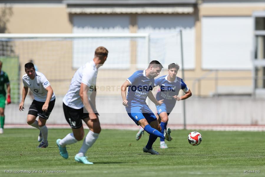 sport, action, Toto-Pokal Runde 1, Sportgelände, Fussball, FCS, FC06, Bad Kissingen, BFV, 19.07.2025, 1. FC Schweinfurt 1905, 1. FC 06 Bad Kissingen - Bild-ID: 2494163