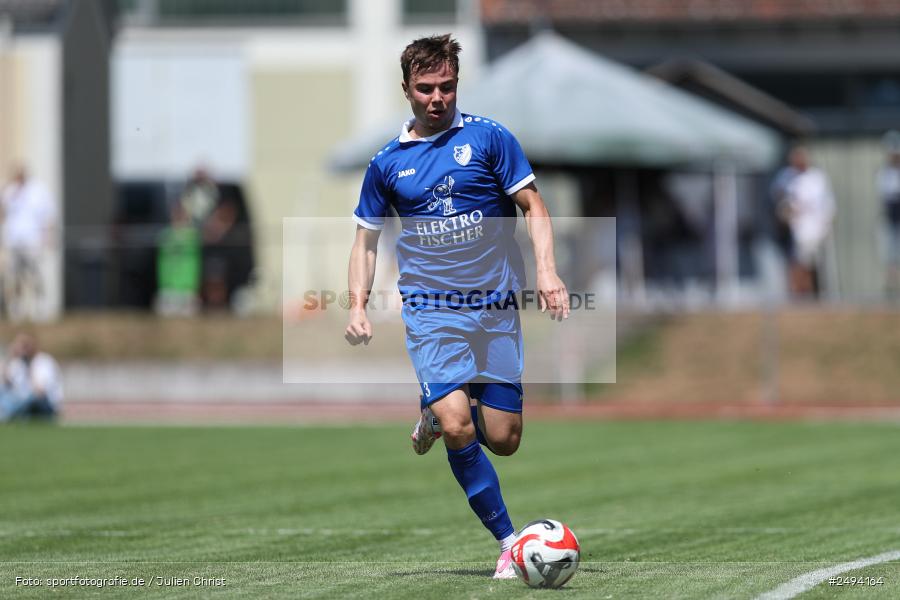 sport, action, Toto-Pokal Runde 1, Sportgelände, Fussball, FCS, FC06, Bad Kissingen, BFV, 19.07.2025, 1. FC Schweinfurt 1905, 1. FC 06 Bad Kissingen - Bild-ID: 2494164