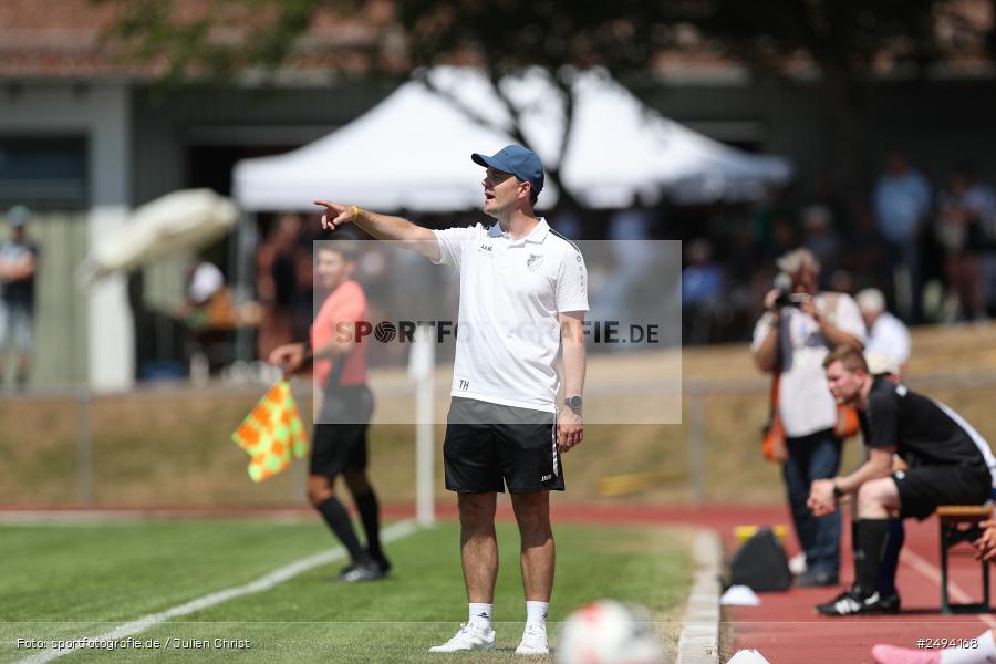sport, action, Toto-Pokal Runde 1, Sportgelände, Fussball, FCS, FC06, Bad Kissingen, BFV, 19.07.2025, 1. FC Schweinfurt 1905, 1. FC 06 Bad Kissingen - Bild-ID: 2494168