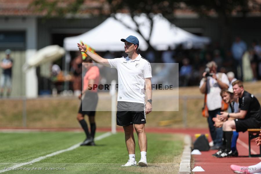 sport, action, Toto-Pokal Runde 1, Sportgelände, Fussball, FCS, FC06, Bad Kissingen, BFV, 19.07.2025, 1. FC Schweinfurt 1905, 1. FC 06 Bad Kissingen - Bild-ID: 2494169