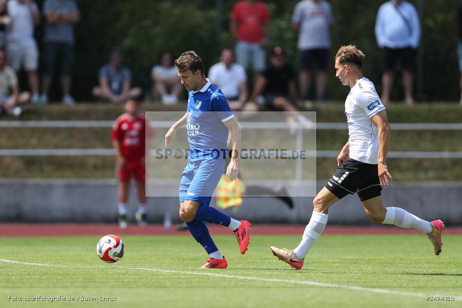 sport, action, Toto-Pokal Runde 1, Sportgelände, Fussball, FCS, FC06, Bad Kissingen, BFV, 19.07.2025, 1. FC Schweinfurt 1905, 1. FC 06 Bad Kissingen - Bild-ID: 2494180