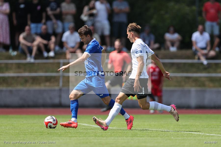 sport, action, Toto-Pokal Runde 1, Sportgelände, Fussball, FCS, FC06, Bad Kissingen, BFV, 19.07.2025, 1. FC Schweinfurt 1905, 1. FC 06 Bad Kissingen - Bild-ID: 2494181