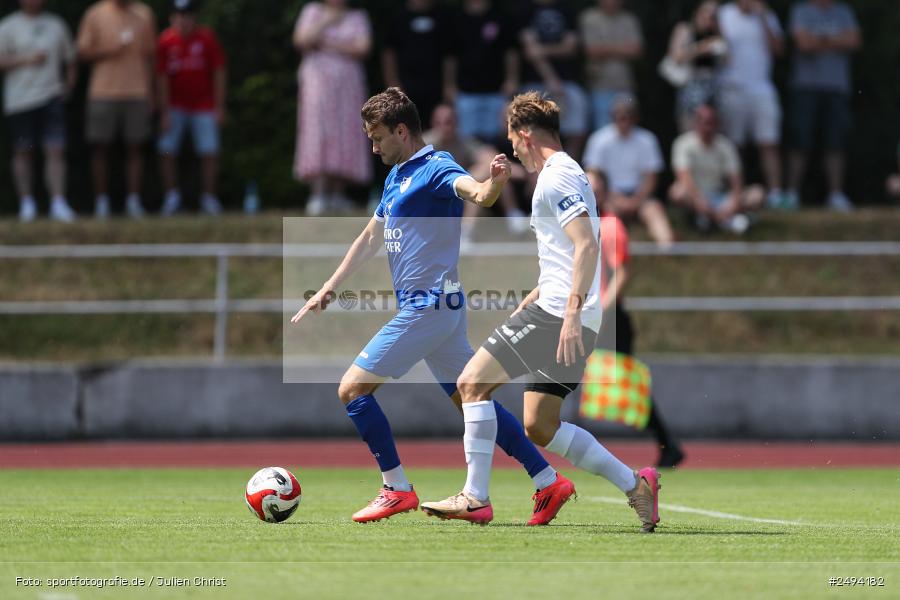 sport, action, Toto-Pokal Runde 1, Sportgelände, Fussball, FCS, FC06, Bad Kissingen, BFV, 19.07.2025, 1. FC Schweinfurt 1905, 1. FC 06 Bad Kissingen - Bild-ID: 2494182