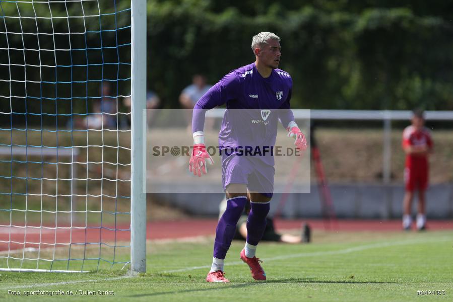 sport, action, Toto-Pokal Runde 1, Sportgelände, Fussball, FCS, FC06, Bad Kissingen, BFV, 19.07.2025, 1. FC Schweinfurt 1905, 1. FC 06 Bad Kissingen - Bild-ID: 2494183